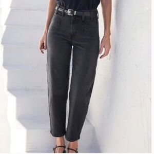AYR The Beat Barrel Leg Women's Jeans Cropped Size 30